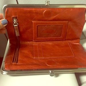 Hobo wallet/clutch. New condition, burnt orange